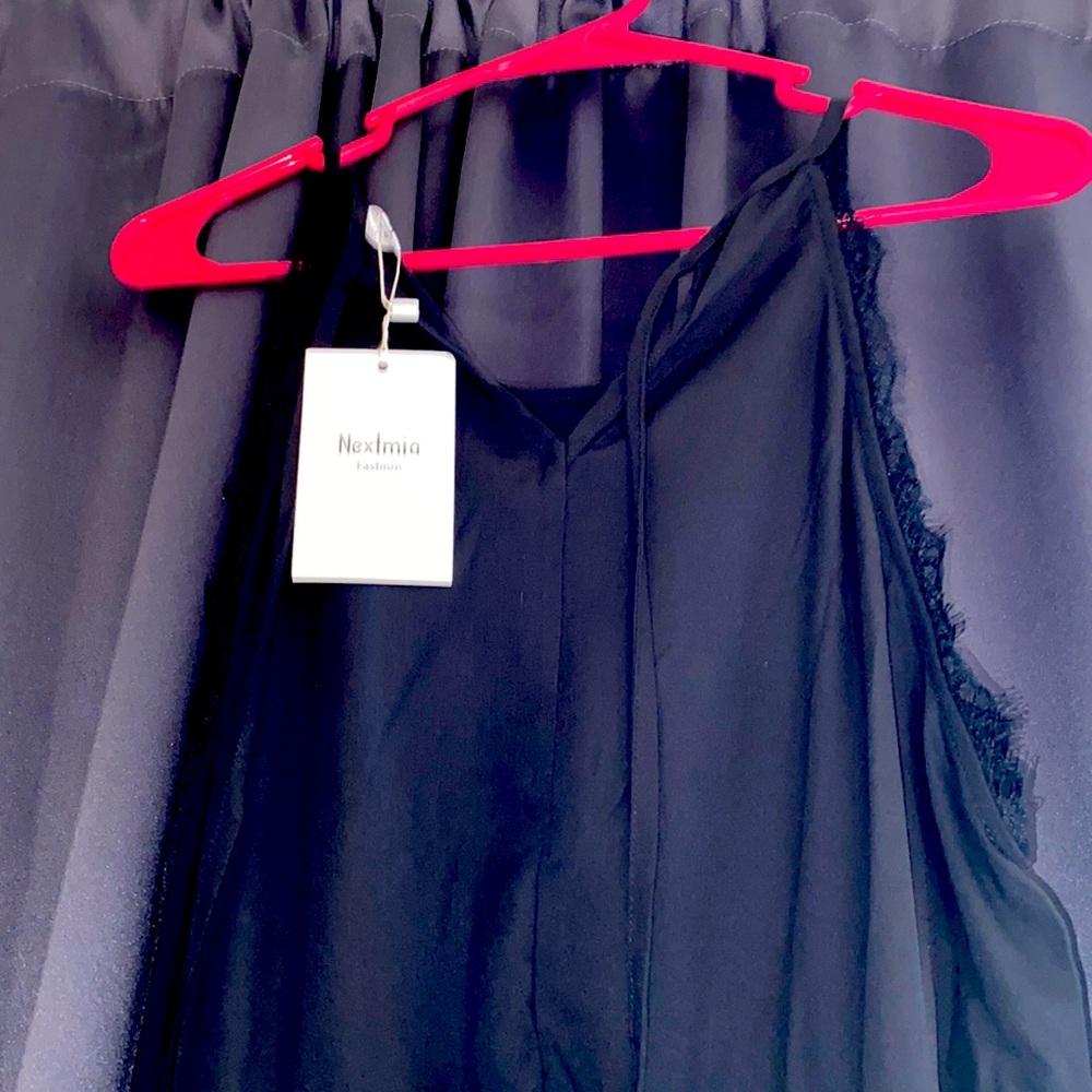 Black Sheer Dress